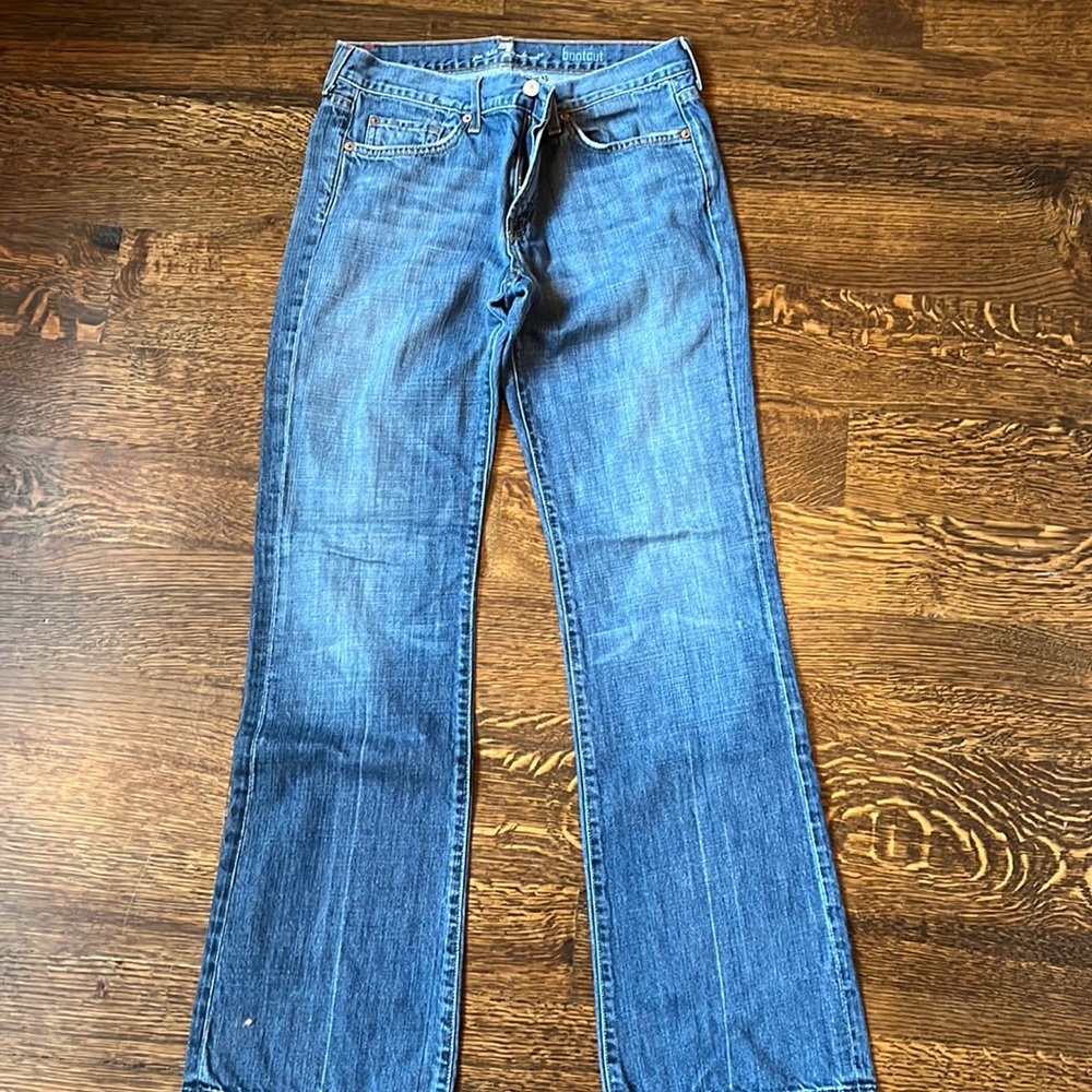 Men’s 7 fir all mankind bootcut jeans size 32